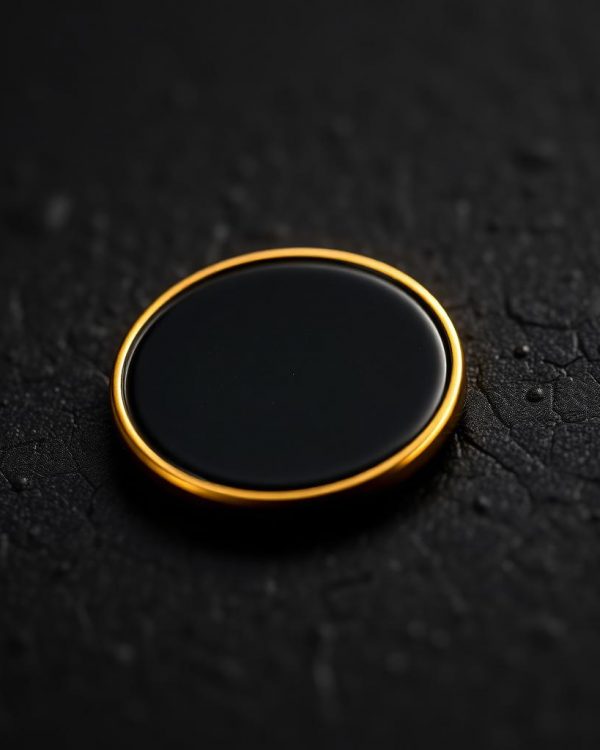 Cracked Ring Enamel Pin